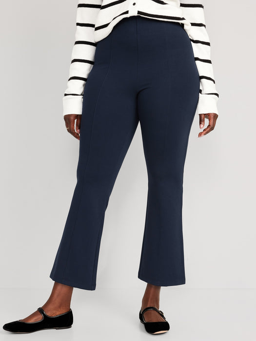 Extra High-Waisted Stevie Crop Flare Pants