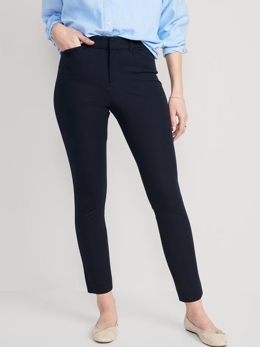High-Waisted Pixie Skinny Ankle-Hose