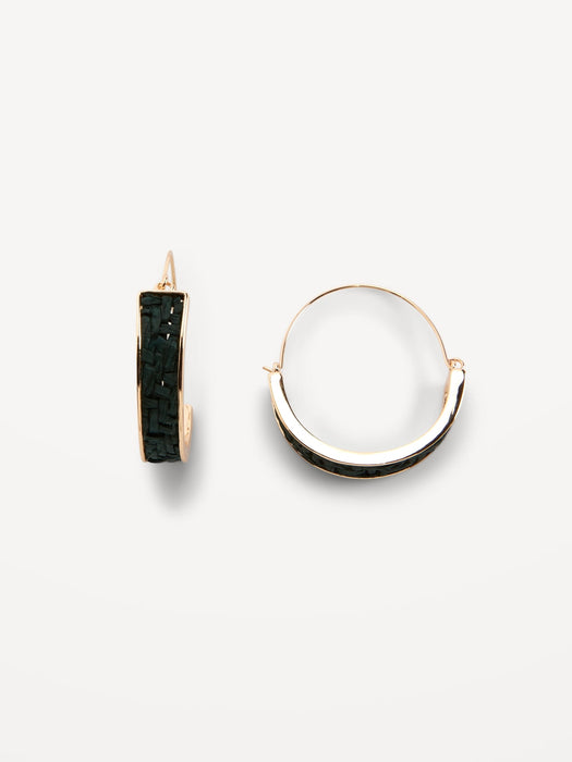 Gold-Plated Huggie Hoop Earrings for Women