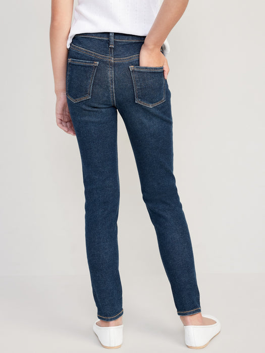 High-Waisted Rockstar 360° Stretch Super Skinny Jeggings for Girls