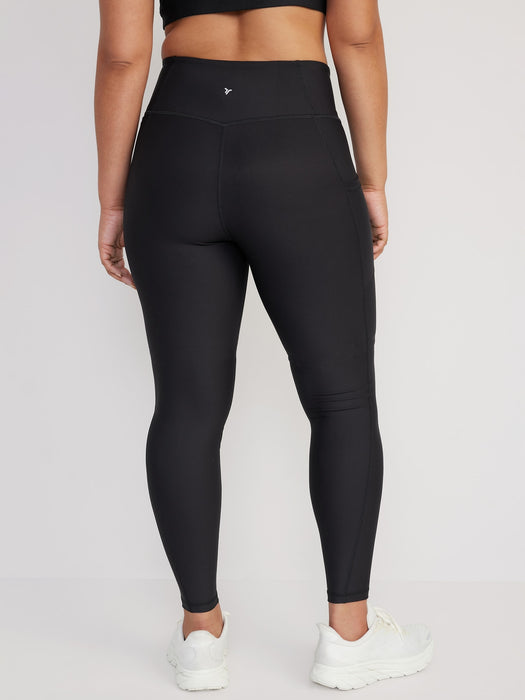 High-Waisted PowerSoft Full-Length Pocket Leggings
