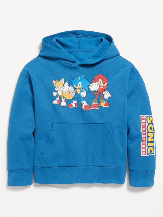 Gender-Neutral Licensed Pop-Culture Pullover Hoodie for Kids