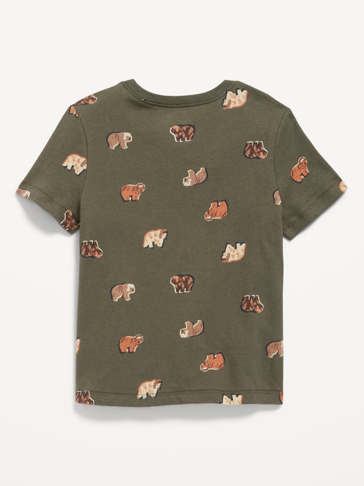 Unisex Printed Short-Sleeve T-Shirt for Toddler