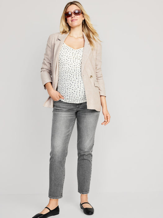 Maternity Full Panel OG Straight Jeans