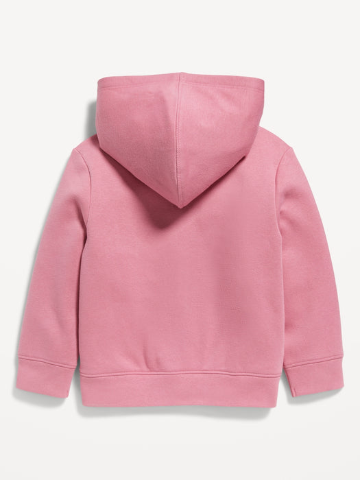Unisex Logo-Graphic Zip Hoodie for Toddler