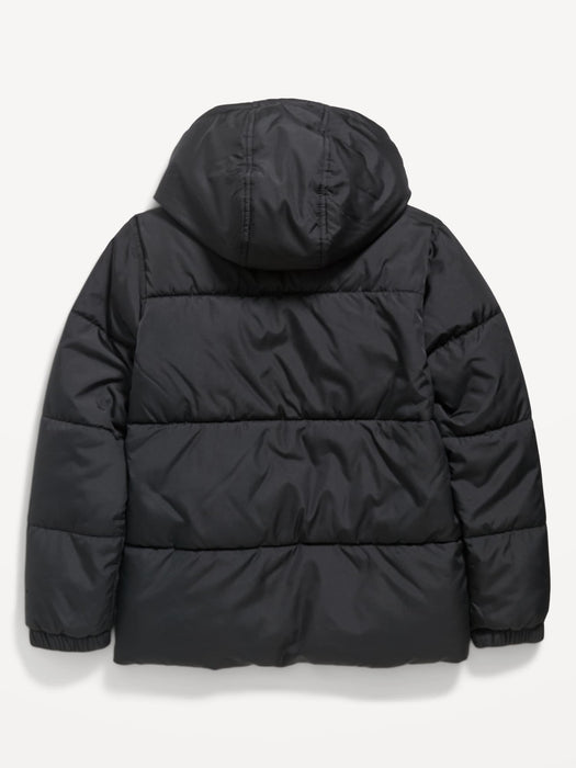 Frost-Free Zip-Front Puffer Jacket for Boys