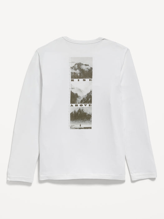 Cloud 94 Soft Go-Dry Cool Graphic Performance T-Shirt for Boys