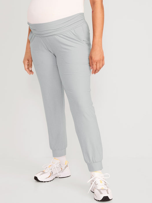 Maternity CloudMotion Rollover-Waist Jogger Pants