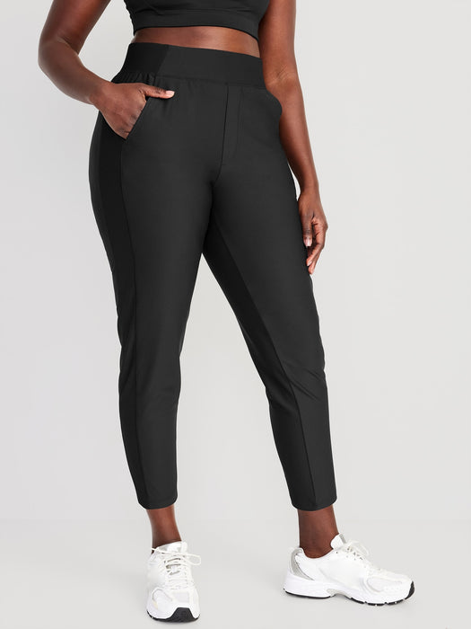 High-Waisted PowerSoft Combination Taper Pants