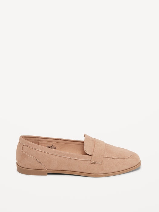 Faux-Suede City Loafer Shoes