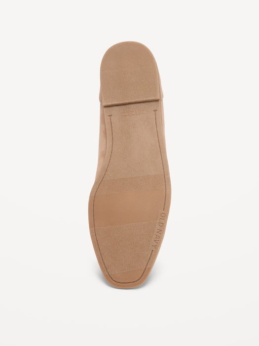 Faux-Suede City Loafer Shoes