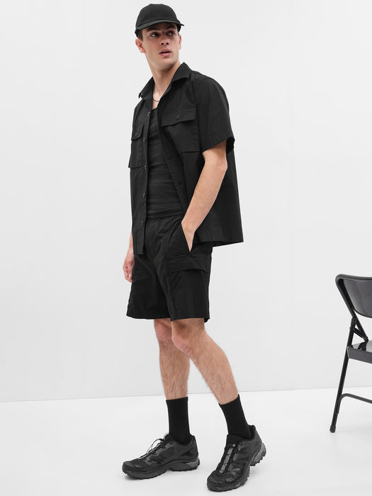 Nylon Utility Shorts