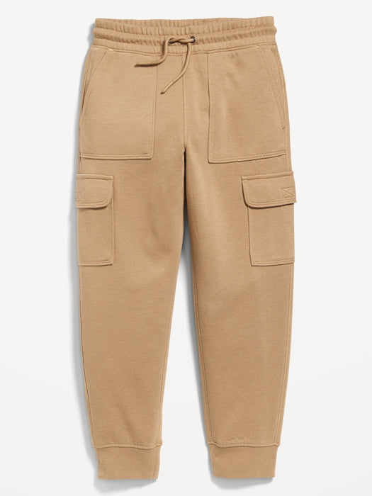 Fleece Cargo Jogger Sweatpants for Boys