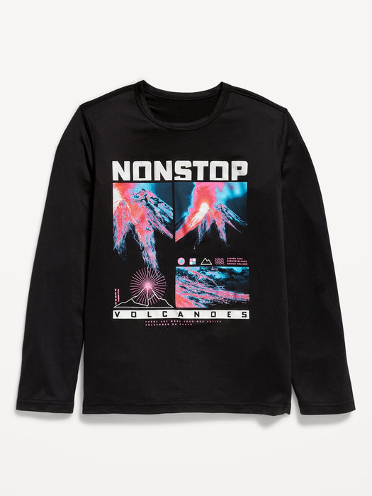 CloudMotion Graphic Performance T-Shirt for Boys