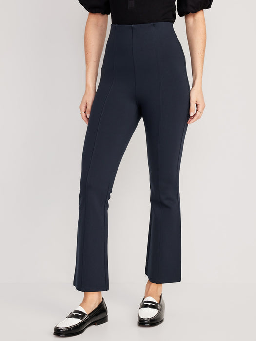 Extra High-Waisted Stevie Crop Flare Pants