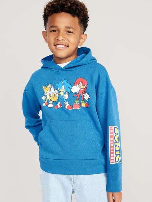 Gender-Neutral Licensed Pop-Culture Pullover Hoodie for Kids