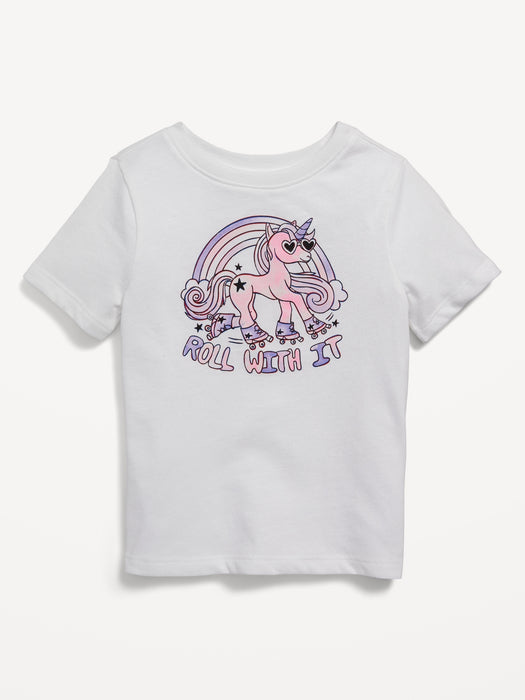 Unisex Short-Sleeve Graphic T-Shirt for Toddler