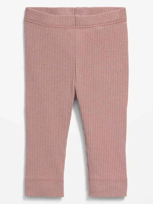 Unisex Rib-Knit Leggings for Baby