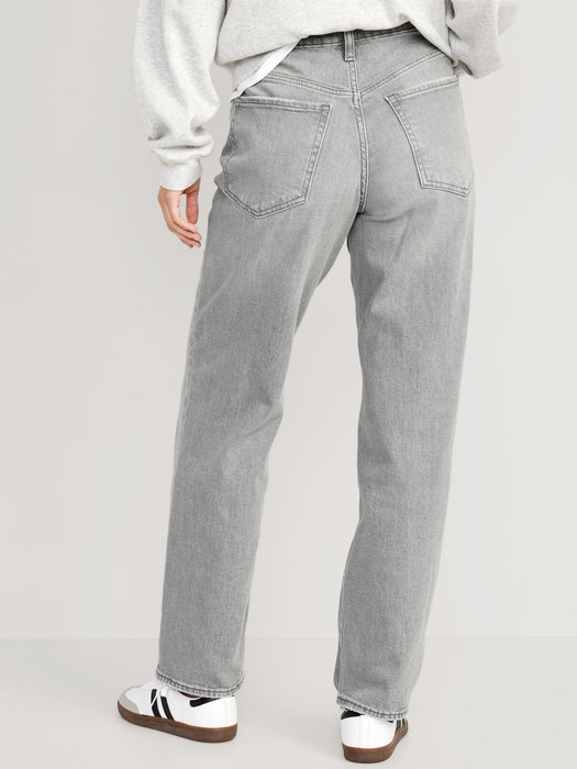 High-Waisted OG Loose Button-Fly Jeans