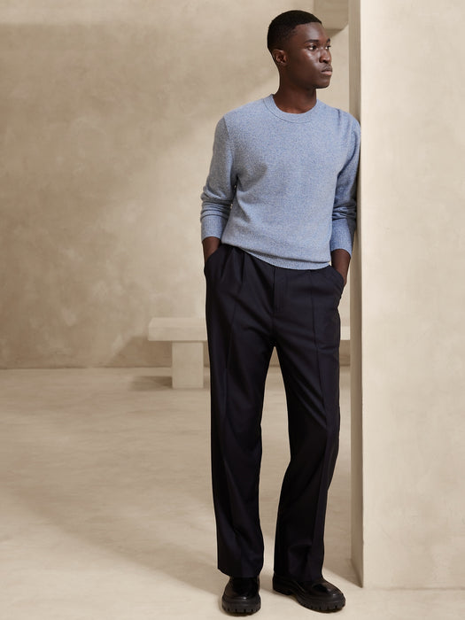 Alta Cashmere Crew-Neck Sweater