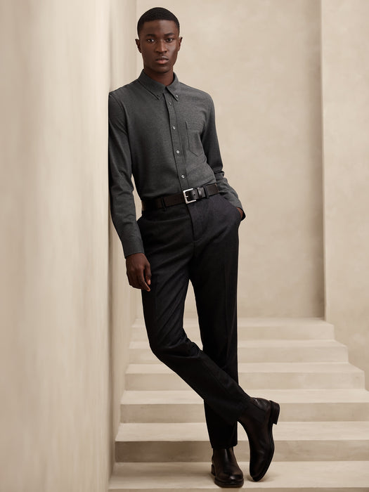 Luxury-Touch Pique Shirt