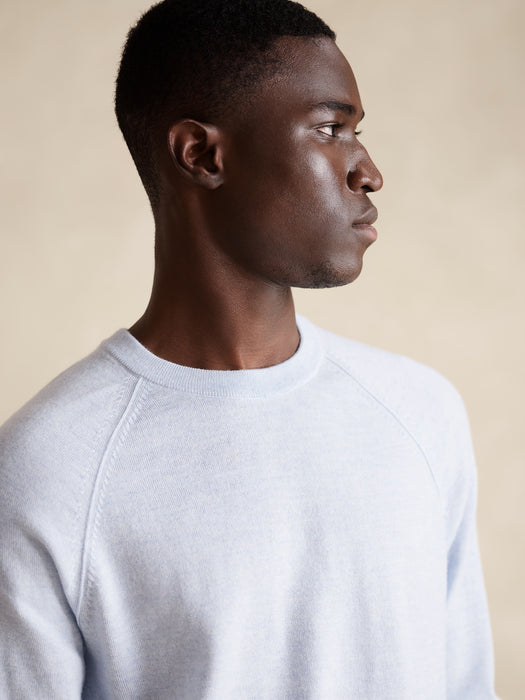 Franco Italian Merino Crew-Neck Sweater