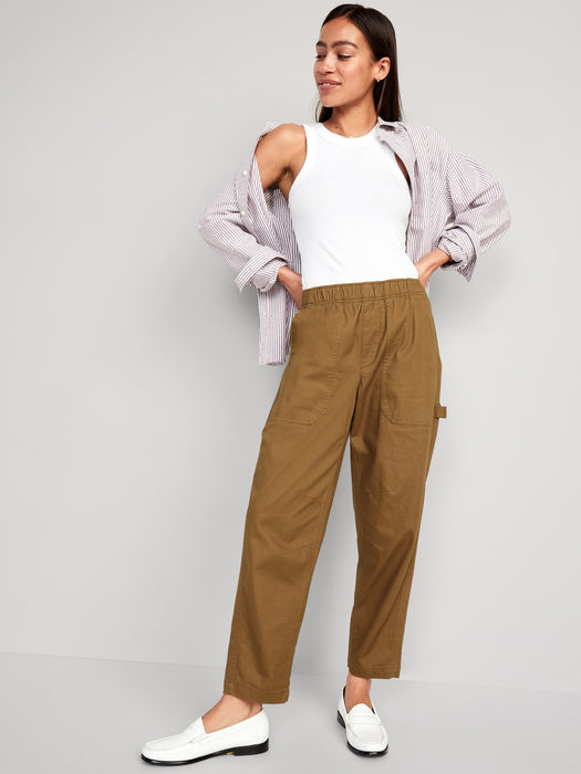 High-Waisted Pulla Utility Pants