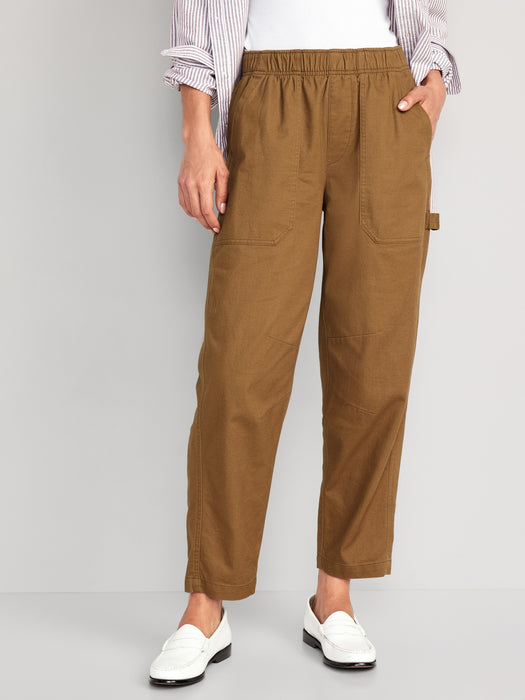 High-Waisted Pulla Utility Pants