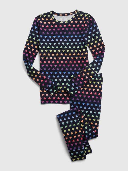 Kids 100% Organic Cotton Heart PJ Set