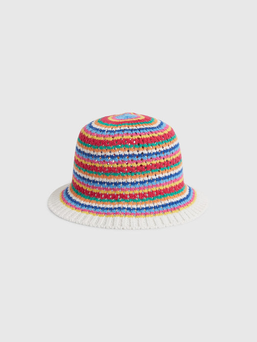 Kids Stripe Bucket Hat