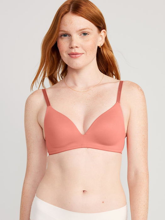 Full-Coverage Molded Wireless Bra