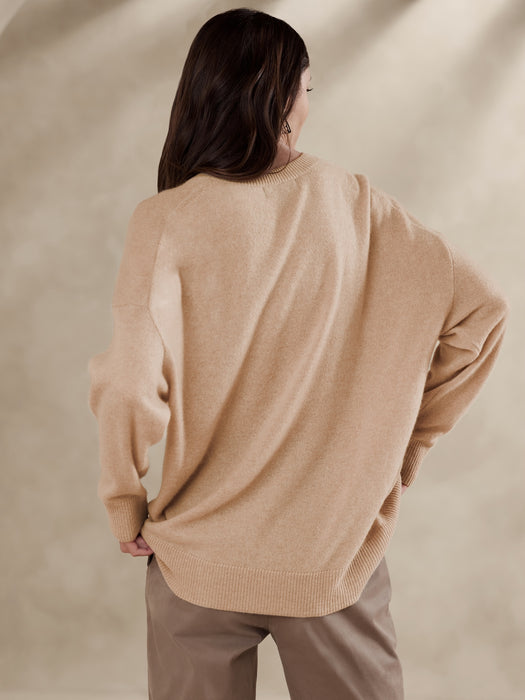 Caro Oversized Lightweight Cashmere Sweater