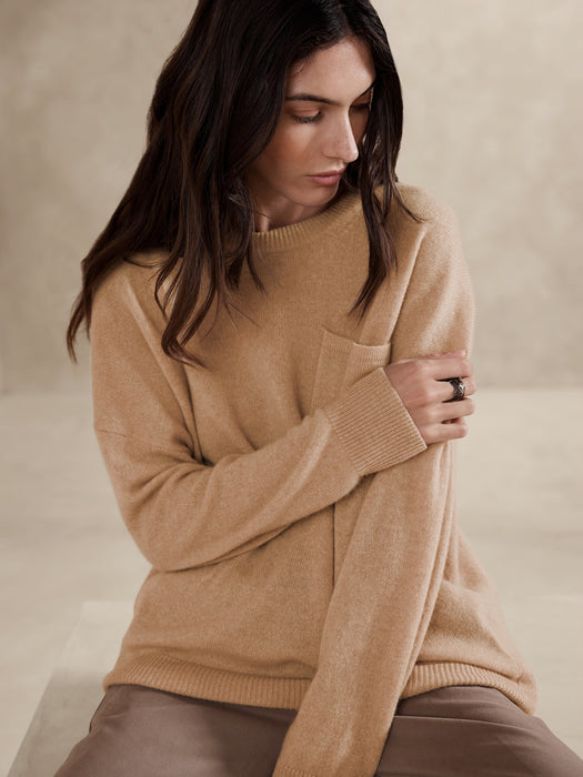 Caro Oversized Lightweight Cashmere Sweater