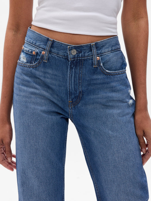 Boy Fit Jeans with Washwell