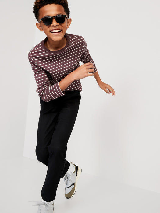 Slim School Uniform Chino Pants for Boys