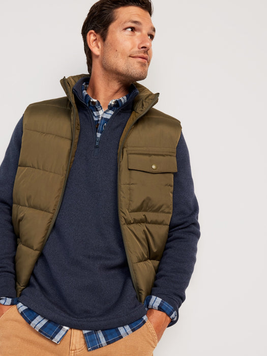 Sweater-Knit Quarter Zip