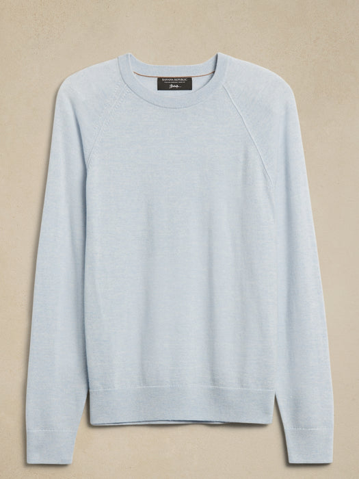 Franco Italian Merino Crew-Neck Sweater