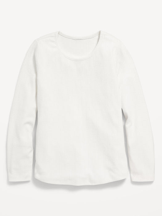 Cozy Long-Sleeve T-Shirt for Girls