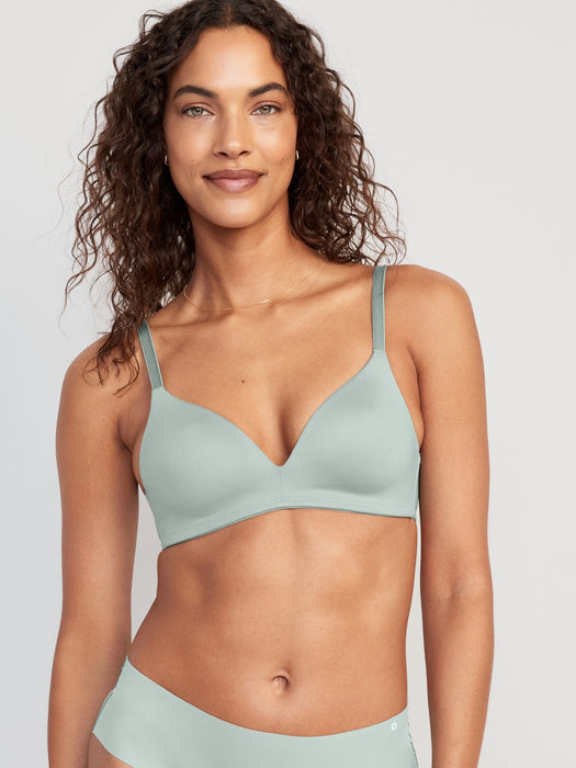 Full-Coverage Molded Wireless Bra