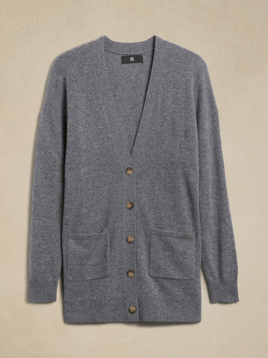 Caro Oversized Lightweight Cashmere Cardigan