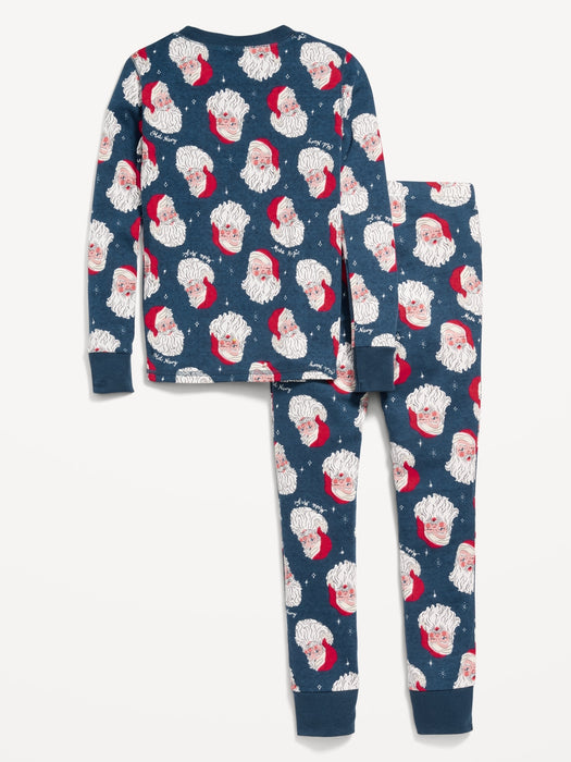 Gender-Neutral Printed Snug-Fit Pajama Set for Kids