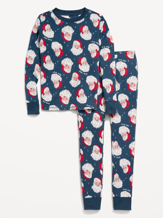 Gender-Neutral Printed Snug-Fit Pajama Set for Kids