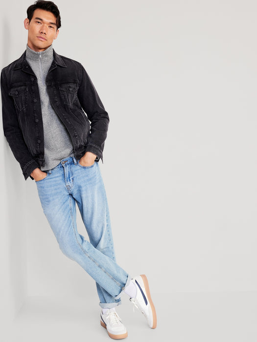 Sweater-Knit Quarter Zip