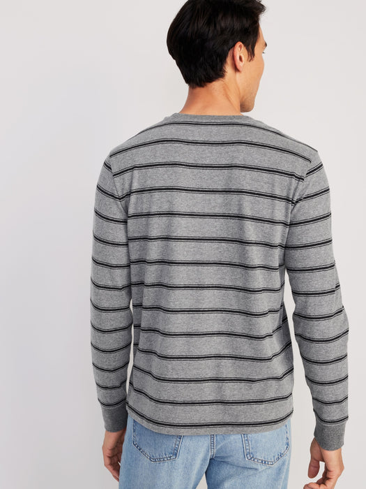 Long-Sleeve Striped Rotation T-Shirt