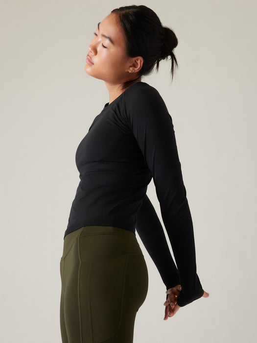 Momentum Seamless Sport Length Top