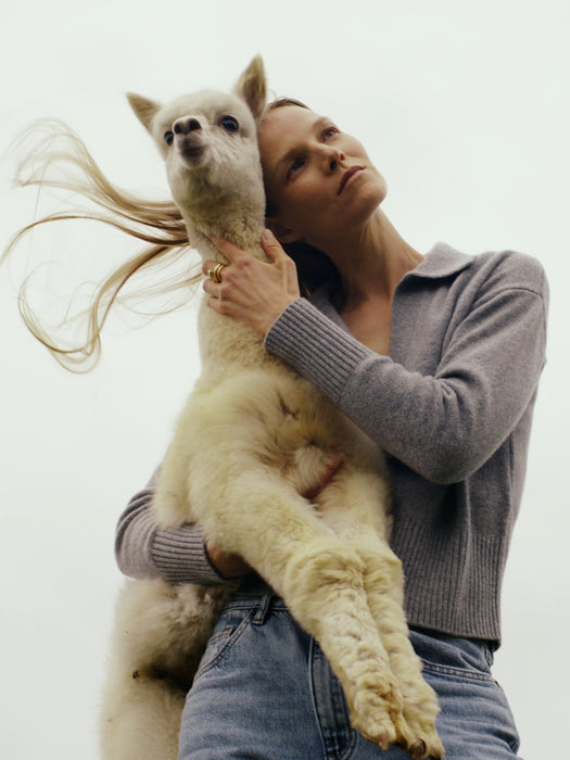 Luna Cashmere Sweater Polo