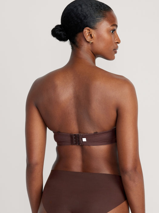 Low-Coverage Convertible Strapless Underwire Bra