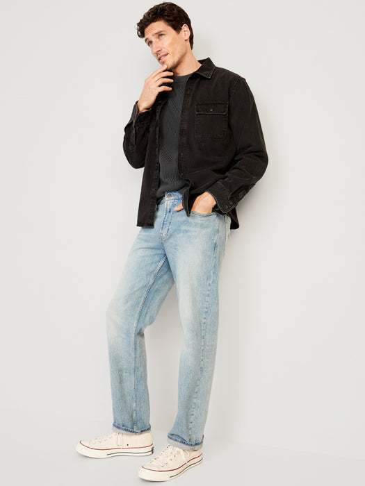 Crew-Neck Shaker-Stitch Sweater