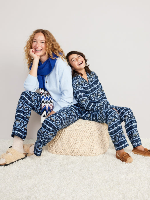 Matching Flannel Pajama Set