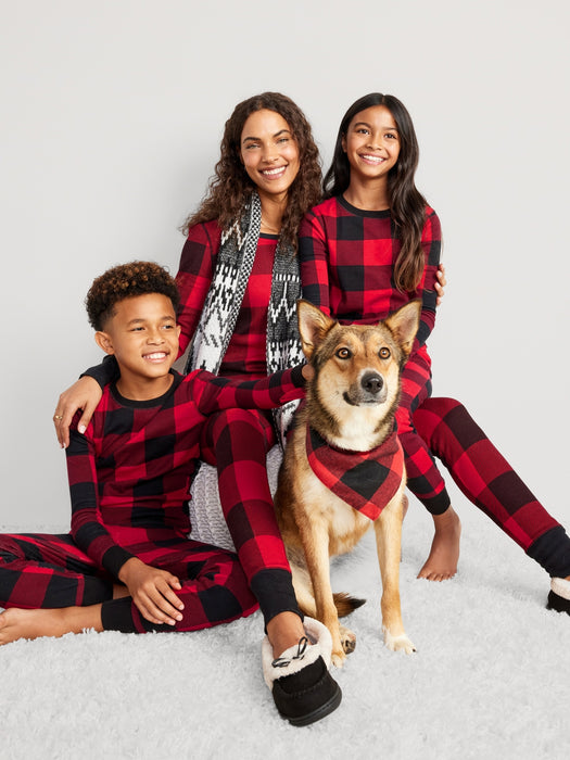 Gender-Neutral Printed Snug-Fit Pajama Set for Kids